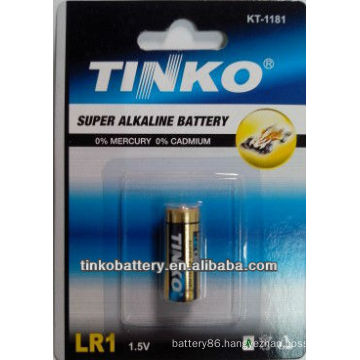 LR1 size N alkaline battery